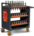 CNC Tool Organizers Service Carts, Large Capacity CNC Tool Holder Storage Cart by LYREIGNCNCME