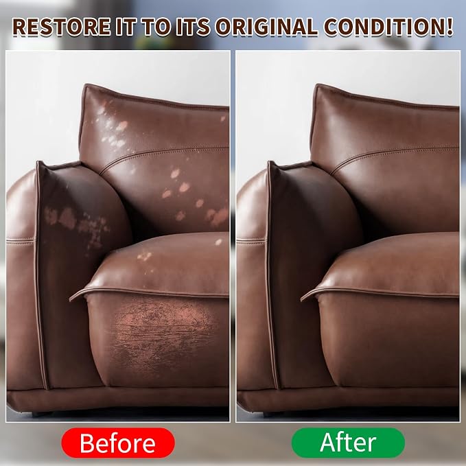 Medium Brown Leather Recoloring Balm - Image 4