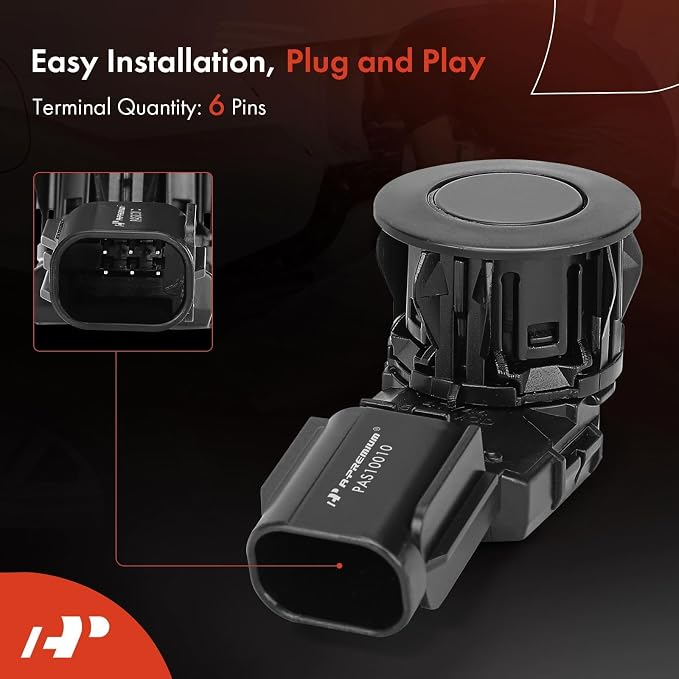 A-Premium 4-PC Reverse Backup Parking Assist Sensor Compatible - Image 6