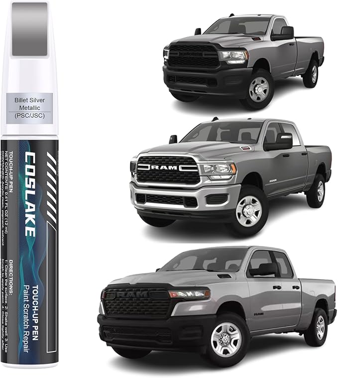Car Touch Up Paint) for Dodge Ram, Car Paint Scratch Repair Kit, Quick & Easy by COSLAKE