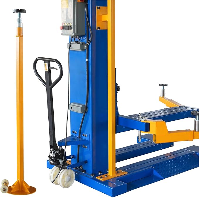 XK-6200 Mobile Single Post Car Lift Electro-Lock Maximum Lifting Capacity 6200 - Image 5