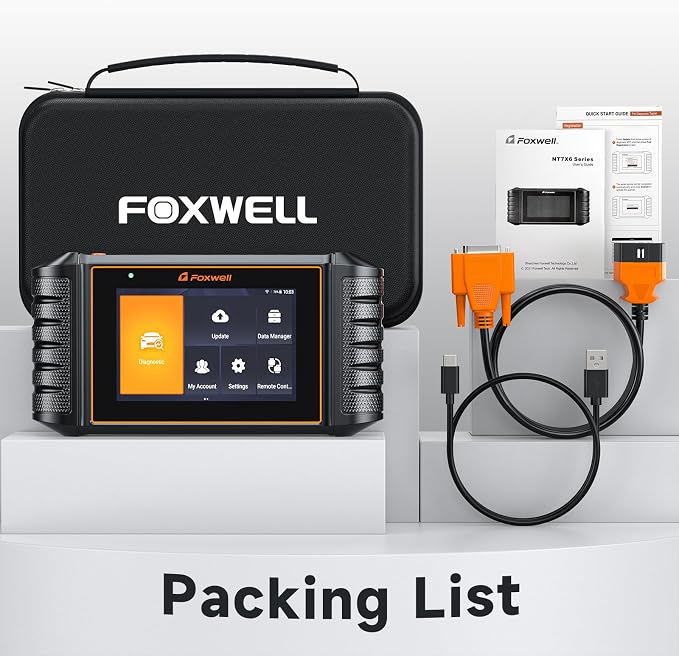 FOXWELL NT726 Bidirectional Scan Tool, All System OBD2 Scanner Diagnostic Tool - Image 9