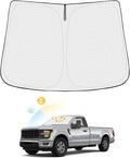 Windshield Sun Shade for Ford F-150 2021-2025 2026 F150 Accessories Thicken by Canvcle