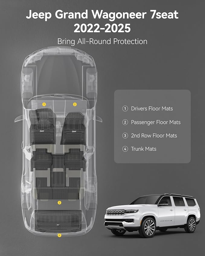 3W Floor Mats & Cargo Liner Fit - Image 2