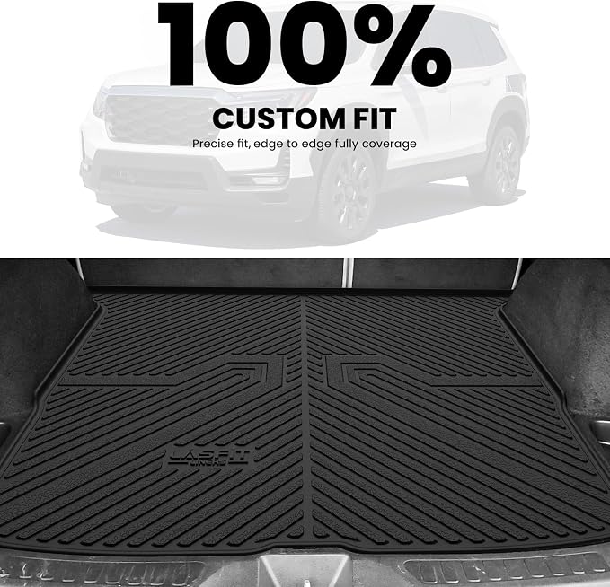 LASFIT Trunk Mat for Honda Passport 2019 2020 2021 2022 2023 2024 2025 - Image 3
