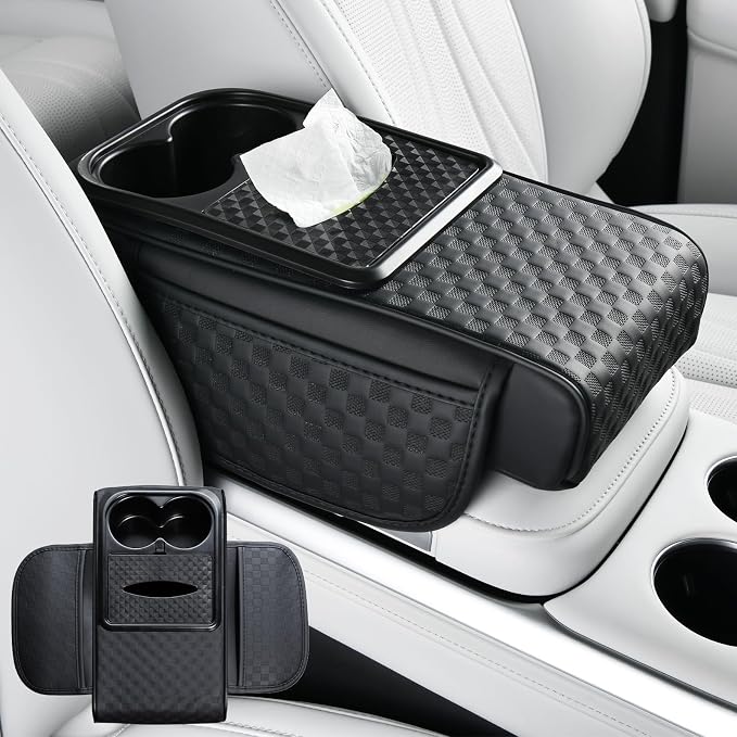 Car Center Console Cover, Armrest Cover by Unknown