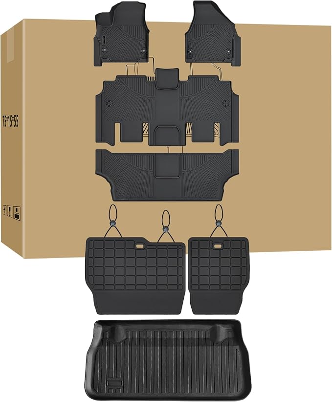 Floor Mats, Trunk Liner & Backrest Mat by SANBAN-AXE