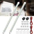 Linkstyle 2PCS 12V Interior LED Light Bar, 48 LEDs Slim Light Strip w/Switch by Linkstyle