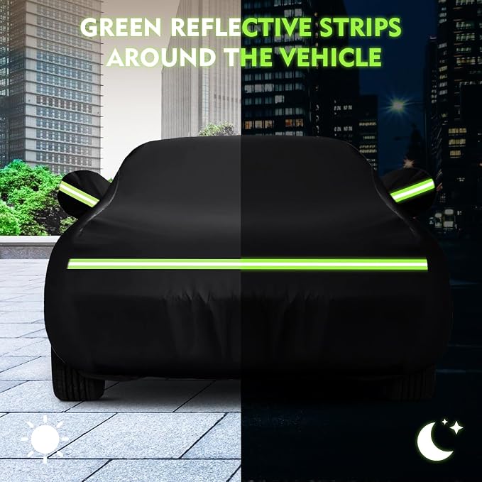 QUNSUNUS Car Cover for Ford Thunderbird 1958-1971/1977-1979 Waterproof All - Image 7