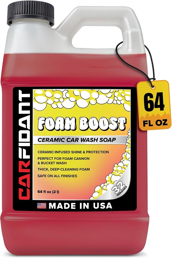 Foam Boost Off-Road & ATV Wash Soap – Heavy Duty pH-Balanced Car Wash by Carfidant