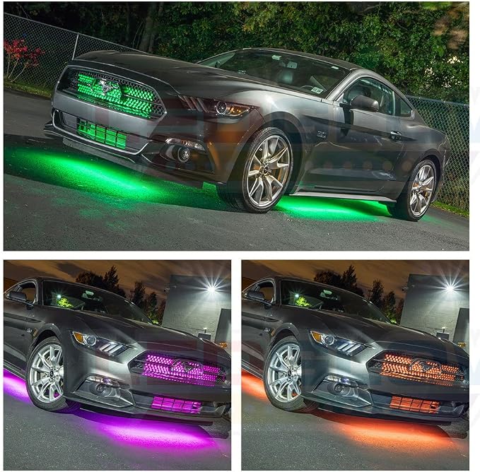 LEDGlow 4pc Million Color Multi-Color LED Underbody Underglow Accent Lighting - Image 3