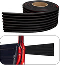 Rubber Bond Garage Wall Protectors - 4in x 12ft Strong Self-Adhesive Rubber by RUBBER+BOND