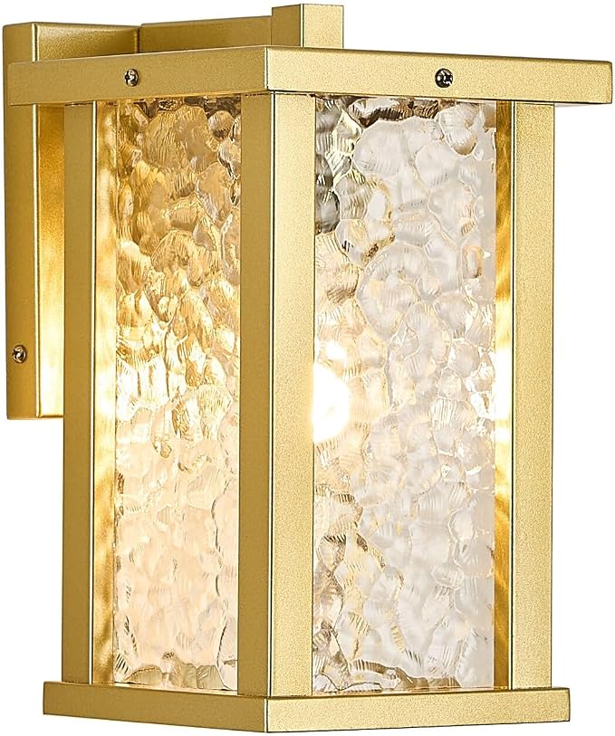 Outdoor Wall Sconce E26 Base Metal Frame by ROSYSKY
