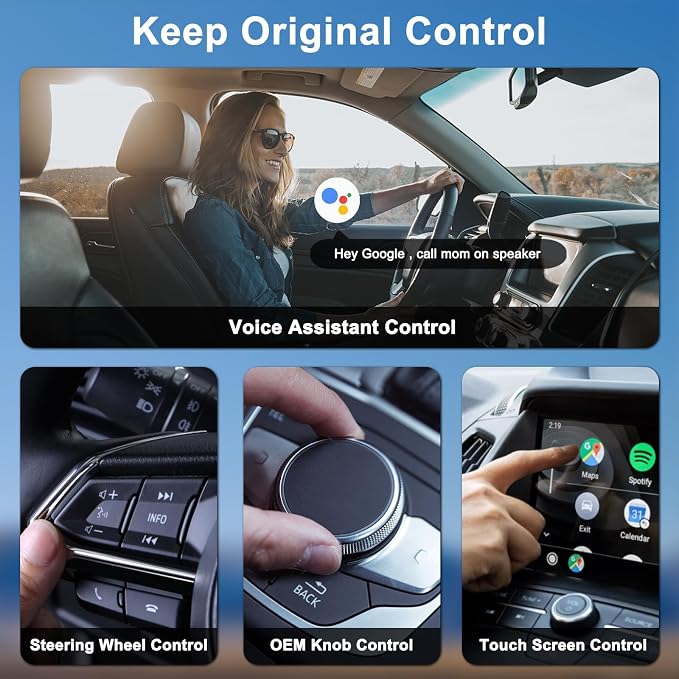 Android Auto Wireless Adapter for Wired Android Auto Cars Converts Wired to - Image 7