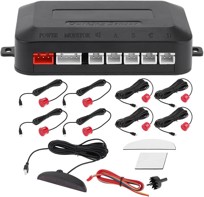 Motoforti Universal Car Auto Vehicle Reverse Backup Radar System Reverse by MOTOFORTI