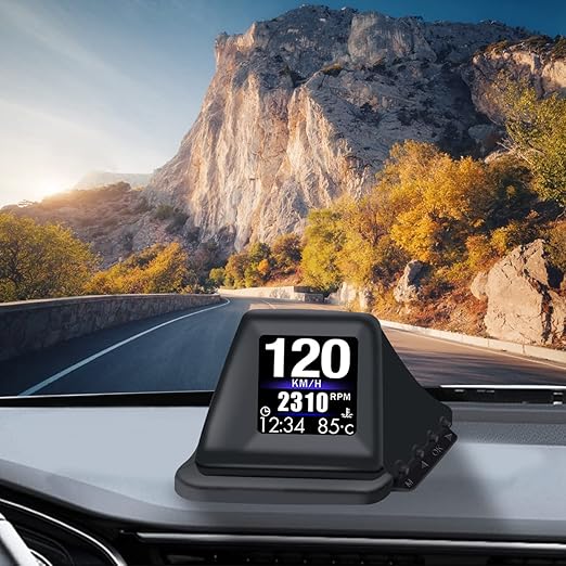 KAOLALI Head Up Display for Car Digital Speedometer Display GPS+OBD2 Dual by KAOLALI