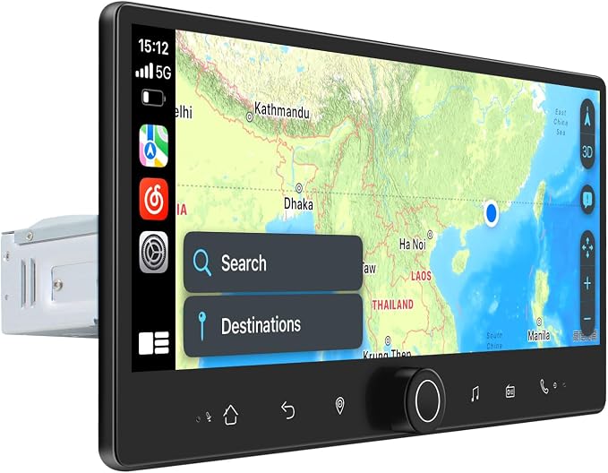 Joying 12.3" Single Din Touchscreen Radio Android 13 Head Unit by JOYINGAndroidCarStereo