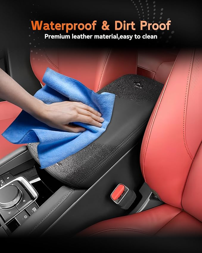 CDEFG for Mazda3 2019-2025 Center Console Cover Armrest Cover for Mazda Mazda3 - Image 6