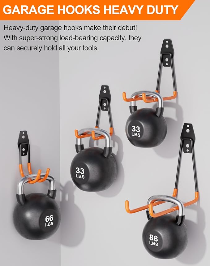 QcoQce 13 Pack Garage Hooks Heavy Duty - Image 3