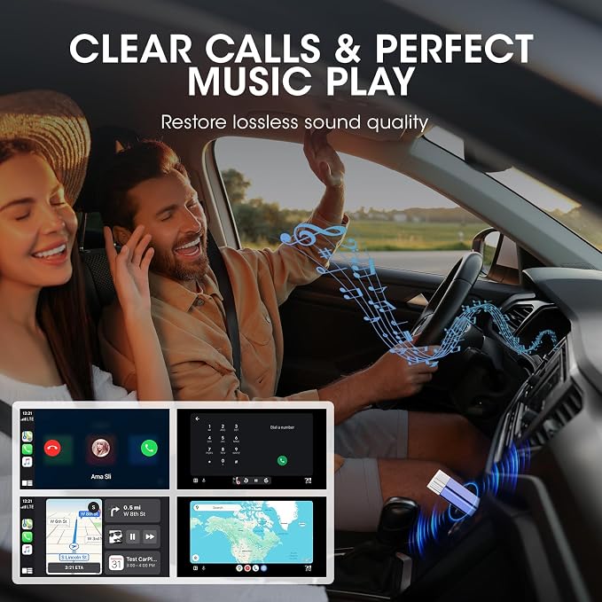 2in1 Mini Wireless Carplay Adapter - Image 5