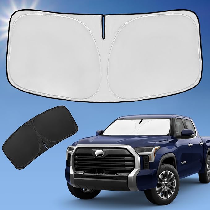 Sun Shade Sunshade for Toyota Tundra 2022-2024 2025 2026 Windshield Cover by ZOIBVCARSUNSHADE