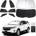 TINGLU Window Shades for Chevrolet/Chevy Equinox 2018-2024 Accessories Car Side by TINGLU