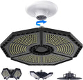 LED Garage Lights, 140W 18500 Lumens Garage Ceiling Lighting, 6000K Daylight by KERNOWO
