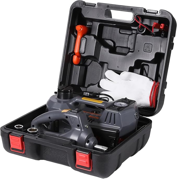 STANDTALL Electric Car Jack Kit 5T 12V Electric Floor Jack Lift by STANDTALL