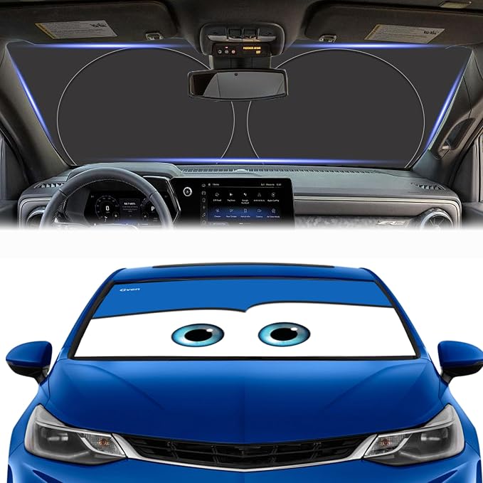 Gven Windshield Sun Shade 2025 Windshield Cover Sun Visor Automotive Interior by Gven