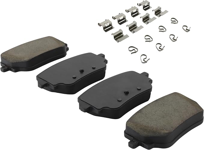 Premium Ceramic Rear Brake Pads Compatible - Image 2