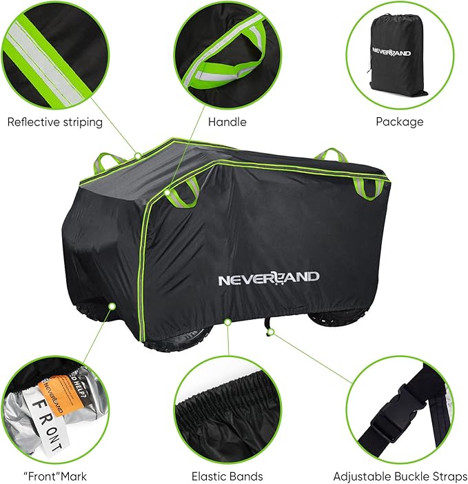 Neverland ATV Cover, Waterproof Heavy Duty 4 Wheeler Cover - Image 2