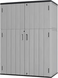 Plastic Outdoor Storage Cabinets, Vertical Sheds&Outdoor Storage by Mrosaa