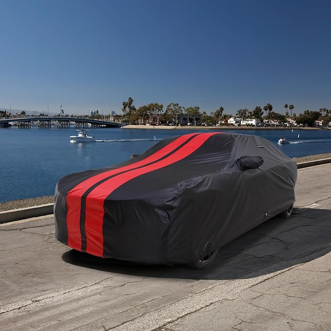iCarCover Custom Car Cover for Buick Park Avenue Waterproof All-Weather Rain - Image 7