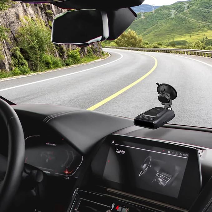 Radar Detector Mount, Car Radar mounting Bracket Suction Cup Holder, Windshield - Image 6