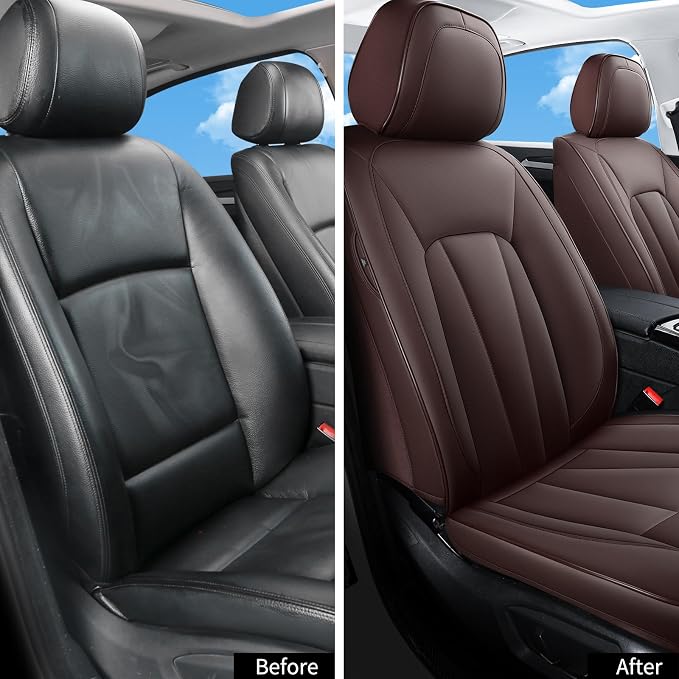 Car Seat Covers Front Seats, Luxury Waterproof Seat Covers, Universal Seat - Image 5