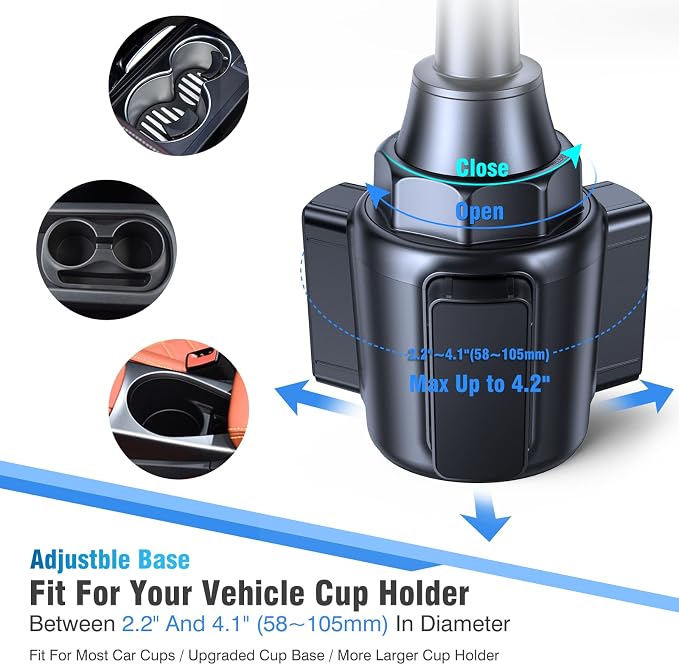 Miracase Cup Holder Phone Mount - Image 2