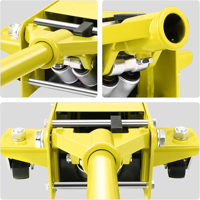 DNA MOTORING Low Profile Hydraulic Trolley Service/Floor Jack, 3 Ton Capacity - Image 6