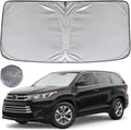 KAYZT Windshield Sun Shade for 2014-2019 Toyota Highlander SUV Foldable by KAYZT