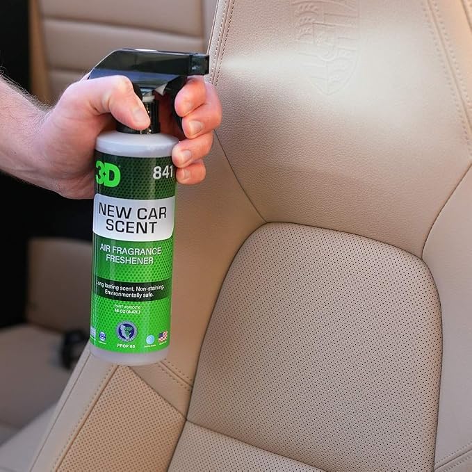 3D New Car Scent Air Freshener – 16oz Spray Bottle – Long-Lasting, Water-Based - Image 7