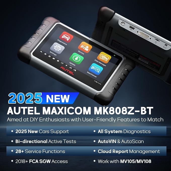 Autel MaxiCOM MK808Z-BT Diagnostic Scanner - Image 5