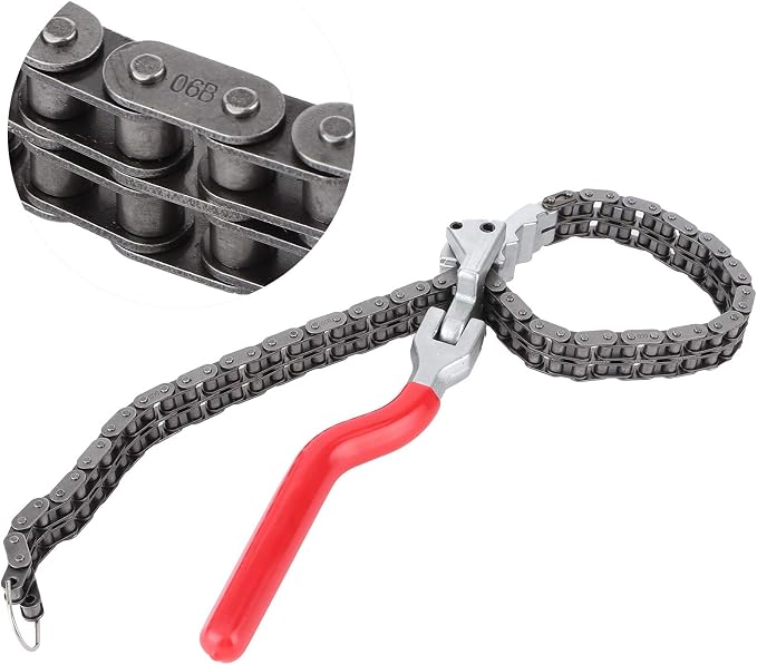 Oil Filter Wrench, Acouto Chain Wrench Spanner 13.8in Long Handle Adjustable - Image 2