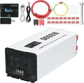 5000 Watts Power Inverter Peak 10KW, Pure Sine Wave 12V DC to 120V AC Off Grid by OUBOTEK