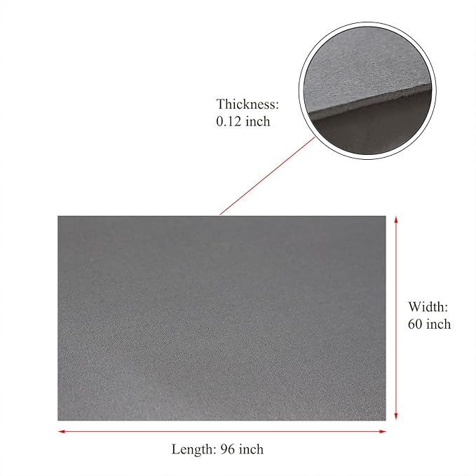 Suede Headliner Fabric with Foam Backing - Image 3
