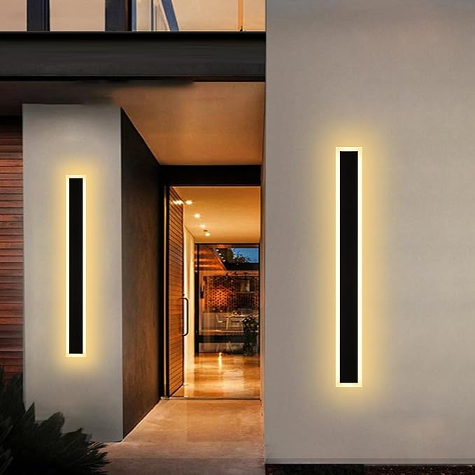 2 Pack Modern Outdoor Wall Lights - Image 7