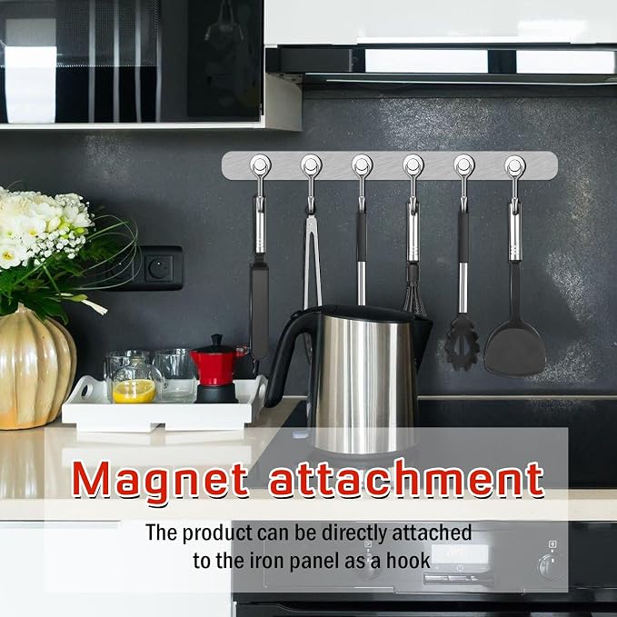 FINDMAG 100 Pack Magnetic Hooks, 30lbs+ Magnetic Hooks - Image 4