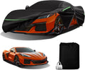for Corvette 2020-2023 C8 Car Cover 210D Outdoor Waterproof UV Protection by DTNESS