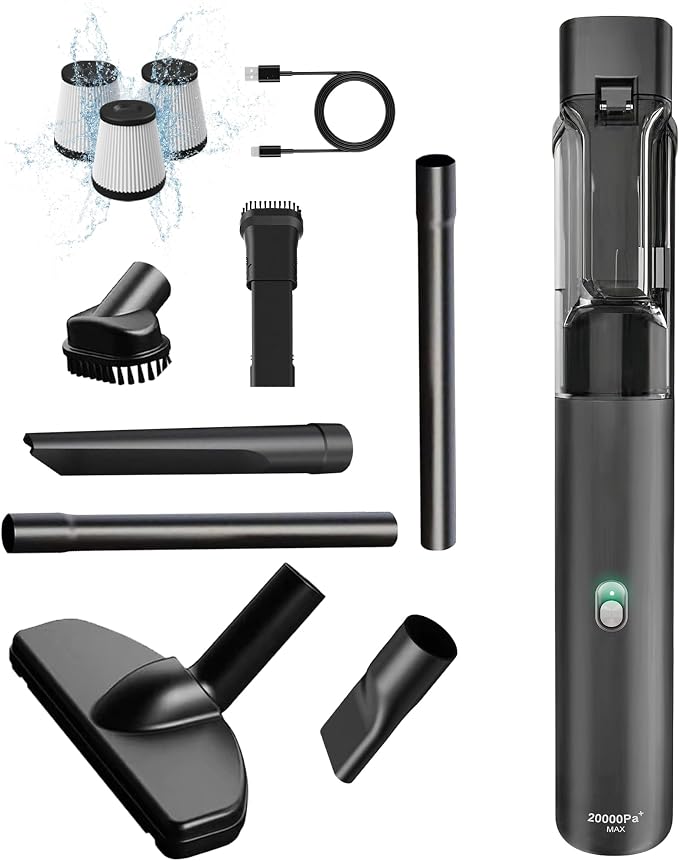 Car Vacuum, Car Vacuum Portable Cordless by Unknown