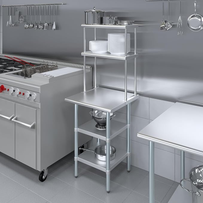 Amgood Stainless Steel Work Table - Image 5