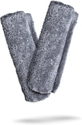 Adam's Borderless Grey Microfiber Towel by AdamsPolishes