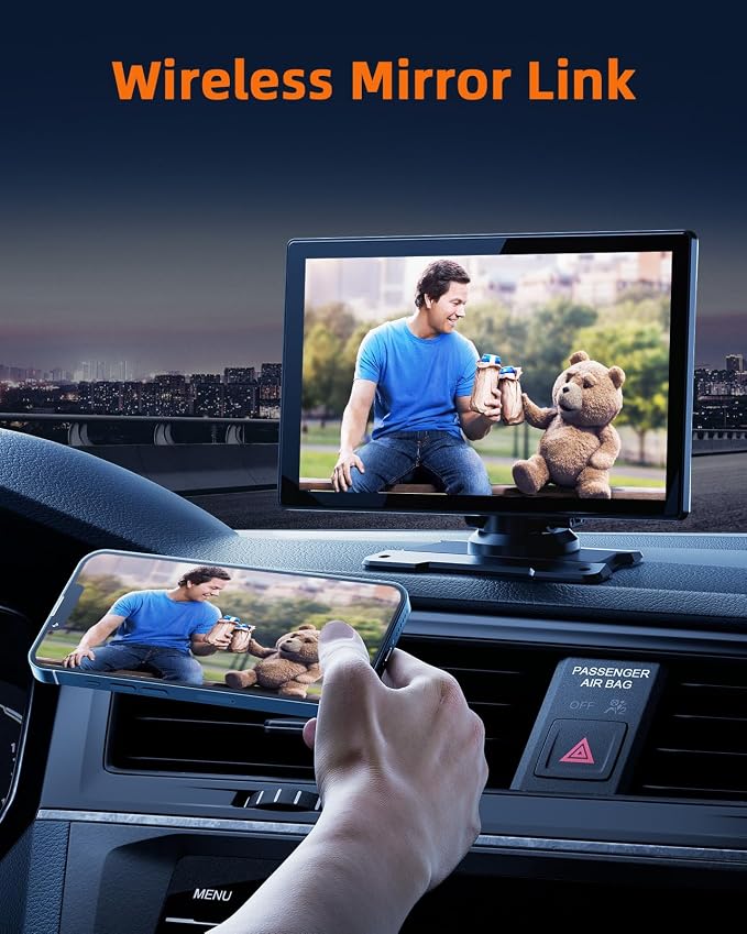 Portable Wireless Carplay Screen - Image 6
